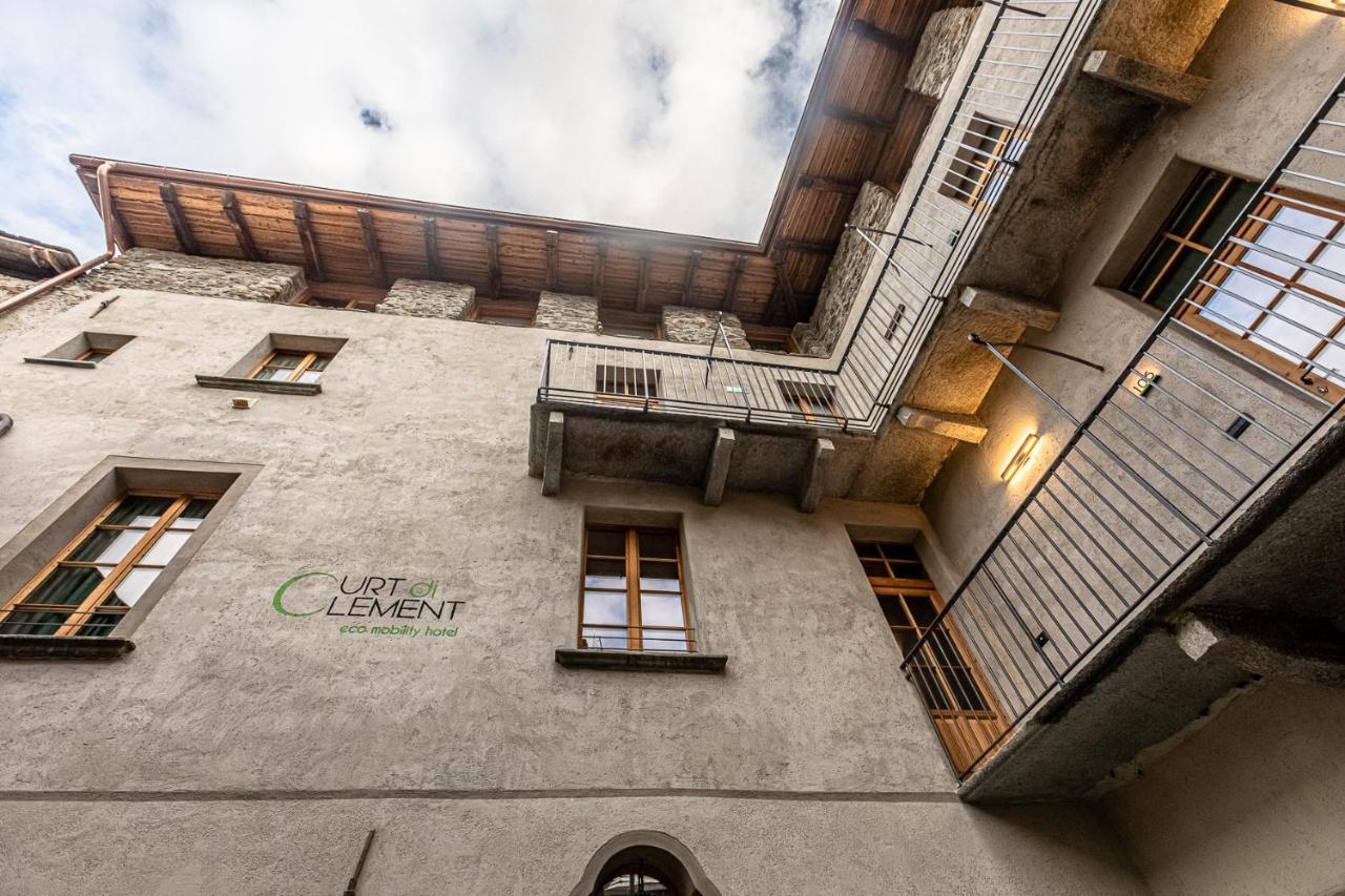 Curt di Clement Eco Mobility Hotel Tirano Bagian luar foto